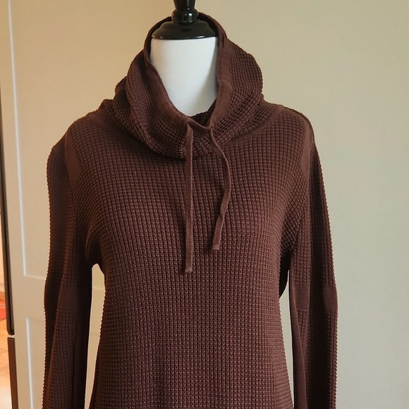 || PRANA || sweater, dress, mini, cowl neck, tunic, long sleeves, size small - Picture 2 of 6